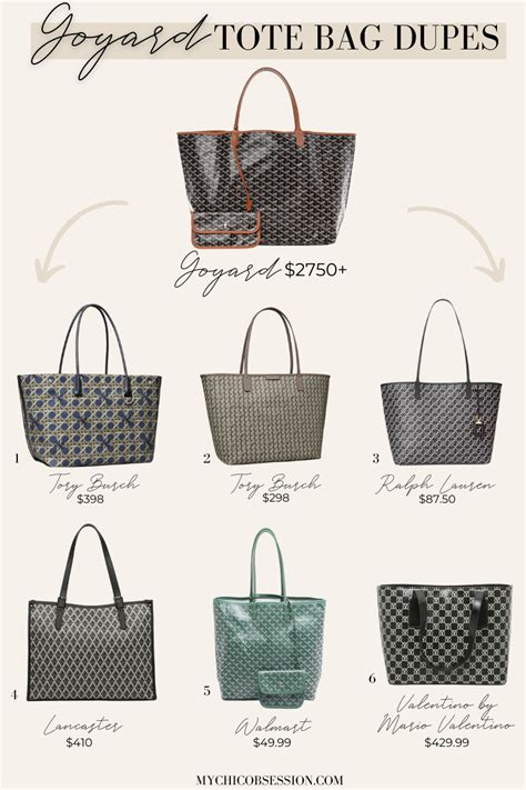 canvas like goyard|Goyard bag alternative.